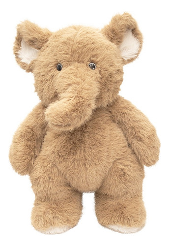 Peluche De Animalitos Peludos Tiernos Y Ultra Suaves Color Marrón Claro