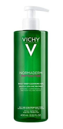 Vichy Normaderm Limpiador Facial De Acné Diario, 45xgr