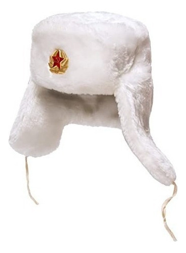 Gorro De Invierno Ushanka De Piel Militar Cosaco Del Ejércit