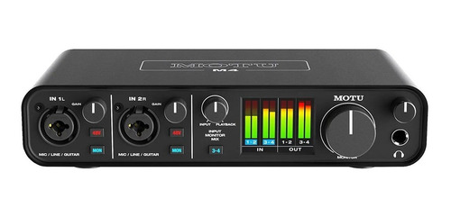 Interface Usb 32bits/192k Motu M4 Distriuidor Oficial Brasil