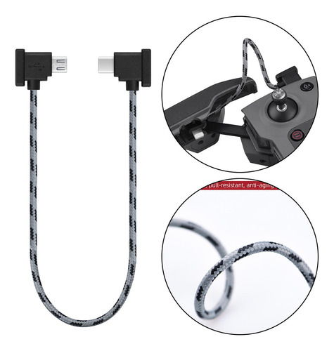 Cx1 // 2 Cable De Datos Trenzado De Nailon Para La Tableta