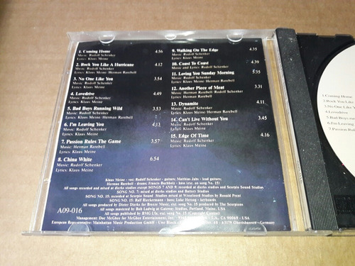 Scorpions - Deadly Sting (cd Imp)
