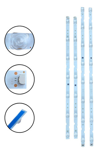 Kit De Barras De Led Tcl 55 P8m55p65us 55p65  
