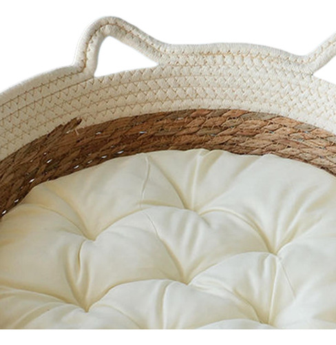Cesta Tejida Para Cama De Gato, Cama Para Dormir Pequeño