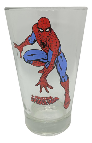 Vaso Hombre Araña Spiderman Marvel Comics Simil Pepsi