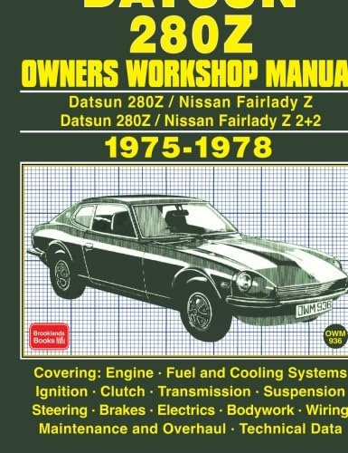 Libro: Datsun 280z And 280z 2+2 1975-1978 Owners Ma