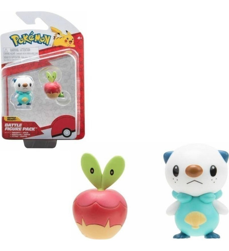 Figura Pokemon Battle Figure Pack Oshawott + Applin