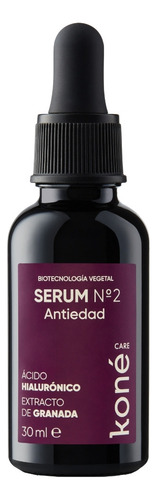 Koné Care Serum N°2 Antiedad Con Ácido Hialurónico 30 Ml Momento De Aplicación Día/noche Tipo De Piel Seca