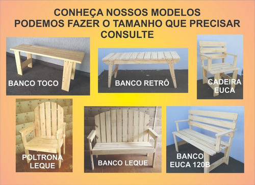 Banco P Jardim De Madeira Lixada, Pallet Com Encosto - Euca -p/ Decorar Sua Casa, Chacara, Sitio Com Personalidade
