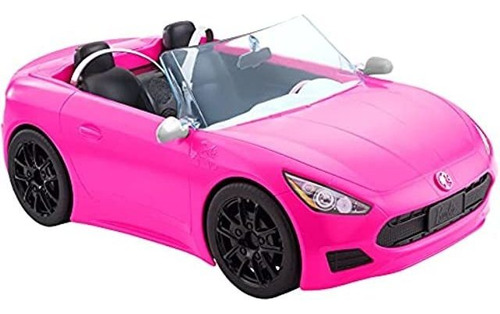 Barbie Vehículo Convertible De 2 Plazas, Automóvil Rosa Con