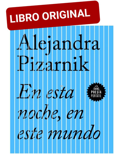 En Esta Noche, En Este Mundo ( Libro Nuevo Y Original )