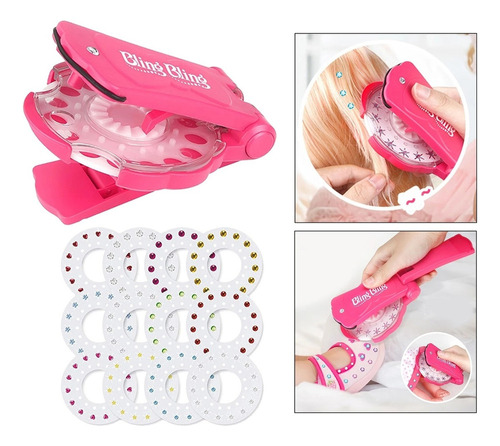 Pegatina Para Zapatos De Pelo Para Niñas Diy 180gems Kit Bli