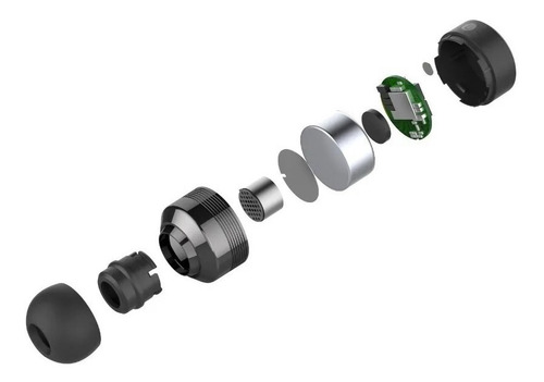Auriculares in-ear inalámbricos Motorola Vervebuds VerveBuds 120 negro