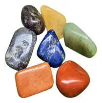 Comprar Set Piedras X 7 Und Tamboreadas - Chakras