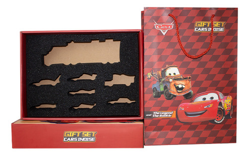 Set De Regalo Para Modelo De Coche Lightning Mcqueen, 8 Caja