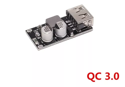 Modulo De Carga Rapida Usb Qc3.0 Salida 5v 9v 12v - 24watts