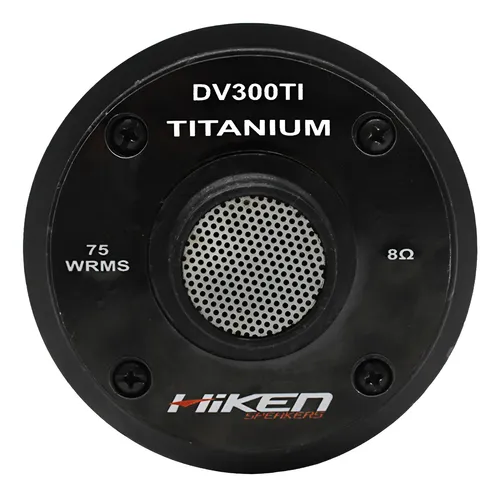 Driver Titânio Trio 75w Rms 8 Ohms Corneta Hiken Dv-300ti