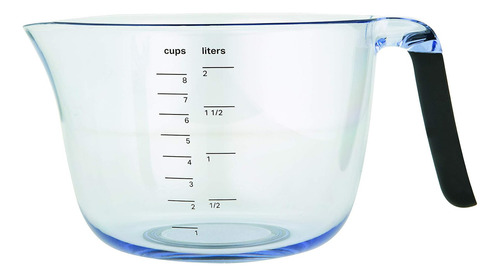 Tazón De Masa Universal De Plástico Kitchenaid, 8 Tazas, Neg