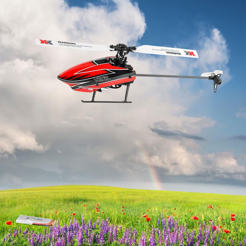 Helicóptero Rc Flybarless, Outdoor 6ch 3d 6g 1 Batería