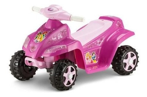 Moto Infantil Niña Quad 6v De Kid Trax Opp Princesas