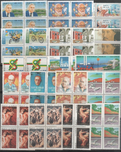 18 Quadras De Selos Anos 1993-94  - Lote 72