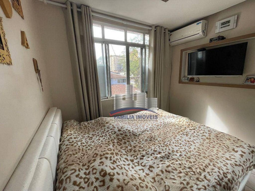 Imagem 6 de 19 de Kitnet À Venda, 24 M² Por R$ 128.000,00 - José Menino - Santos/sp - Kn0258