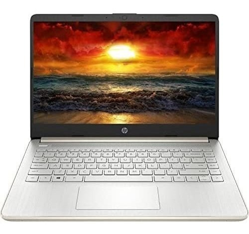 Laptop Hp 14'' Intel Quad-core 32gb Ram 64gb W11 -dorado