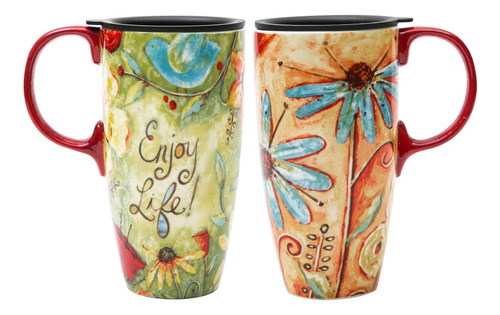 Cedar Home Travel Coffee Taza De Cerámica Taza De Té Con De