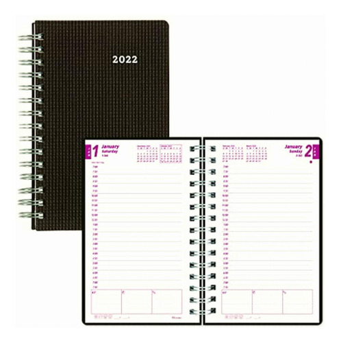 Brownline Duraflex 2022, Agenda Diaria/mensual, Libro De