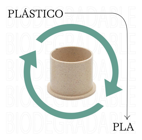 Retapas Biodegradables Para Tinta Soulflower 500 Pzas 17 Mm