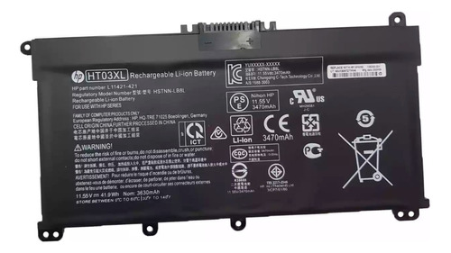 Batería Hp Ht03xl L11421-2c3 L11421-2d1 L11421-2d2 L11421-42