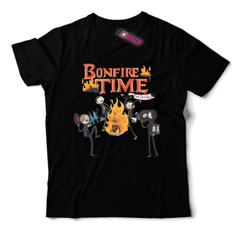 Remera Fall Out Boy Bonfire Time Rp122 Dtg Premium