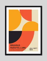 Comprar Cuadro Bauhaus Arte Avant-garde Abstracto Moderno Decoracion Bauhaus 2 Negro