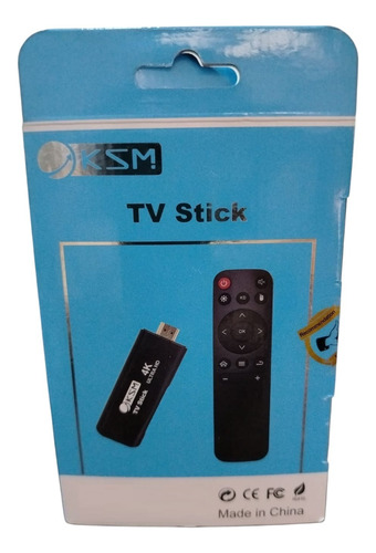 Tv Stick Kms Uhd 4k Android 13 Smart Tv 2.4/5hgz 16/256gb Negro Estándar