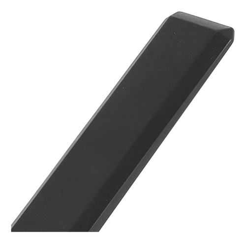Lima Cortaúñas Grande Negra Ultrafina De Acero Inoxidable