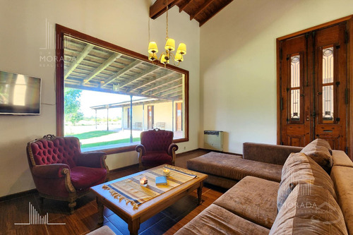 Casa En Venta Y/o Alquiler En El Malacate Vista Abierta A Cancha De Polo 4 Dorm Pileta
