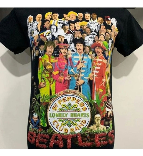 Polera The Beatles Sgt. Pepper's Lonely Hearts Club Band