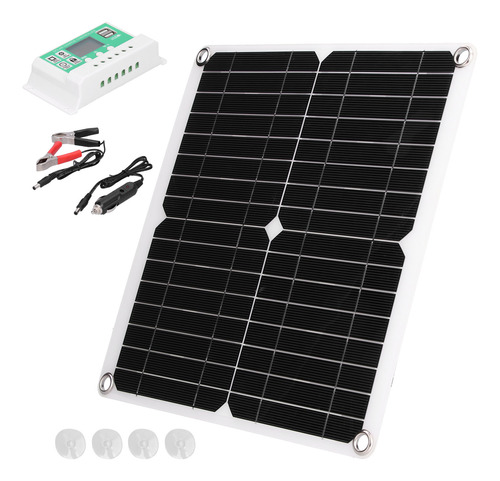 Panel Solar Flexible De Silicio Monocristalino 40w