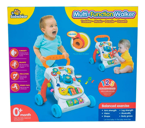 Juguete Caminadora Interactiva Para Bebe Abejita Yl406