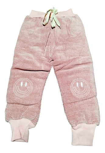 Pantalón De Buzo Acolchado Niña Invierno Tipo Cotele