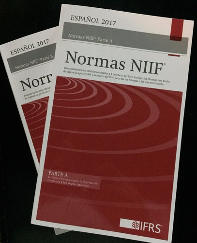 Libro Normas Niif - 2017 En Español - 2 Tomos ® Ifrs