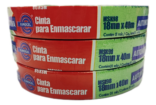 Cinta De Enmascarar Eurocel Msk98 (automotriz) 