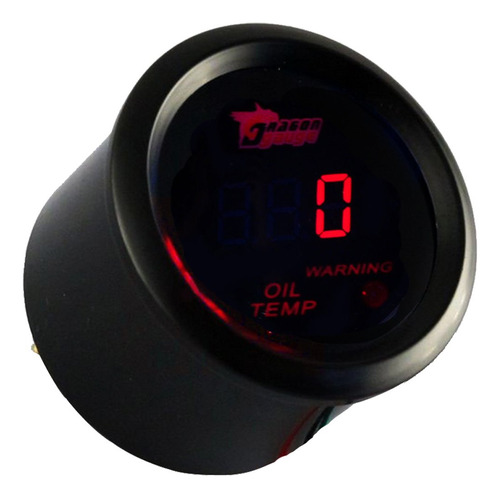 Temperatura De Aceite Para Auto Medidor Digital Led Rojo