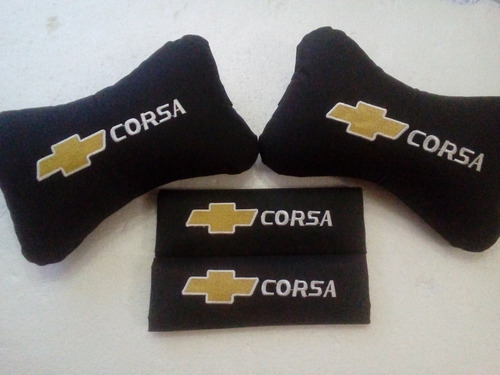 Kit Combo Bandanas Y Almohadas Para Carros Chevrolet
