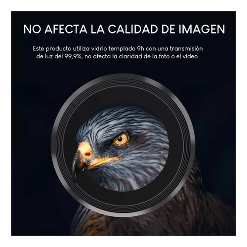 Vidrio Templado Para Camara De Samsung S25 Ultra Negro