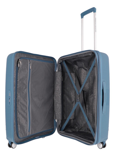 Maleta A.t Curio Tsa 25 Azul Azul Lisa