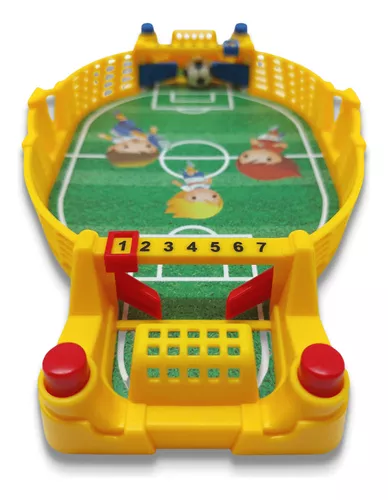 Brinquedo Jogo Mini Campo De Futebol 2 Players Emocionante