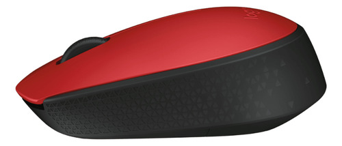 Mouse Logitech Inalámbrico M170 Rojo