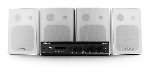 Imagem 3 de 4 de Kit Sonorização Slim 800app (amplificador + 4 Caixas)