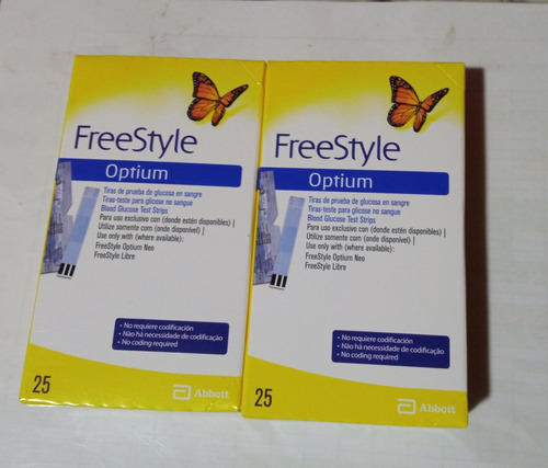 Tiras Freestyle Optium (pack 2 Cajas De 25 Cintas)